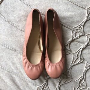 J. Crew leather ballet flats